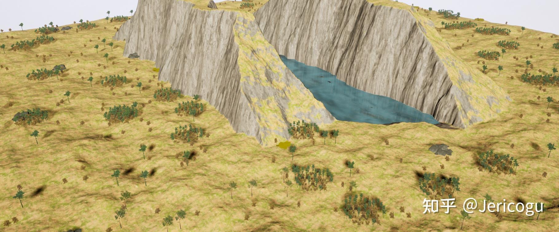 houdiniue4模拟帝国时代4程序化地形生成