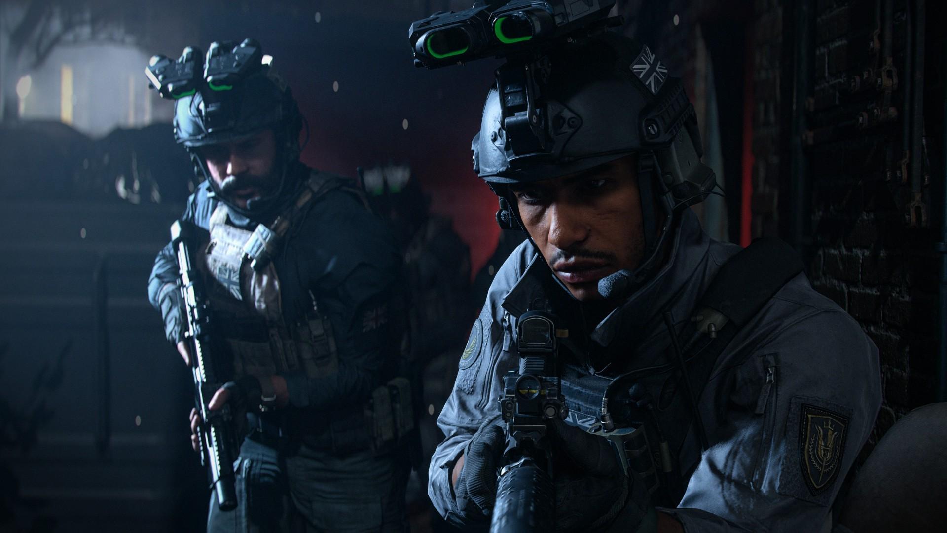 "恐怖分子,普莱斯上尉率领盖瑞克中士等队员,利用cqb(close quarter