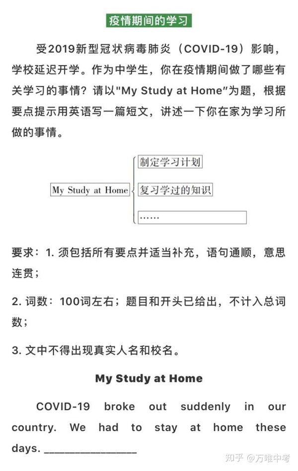 每日一点丨 抗击疫情 英语作文范文 六 知乎