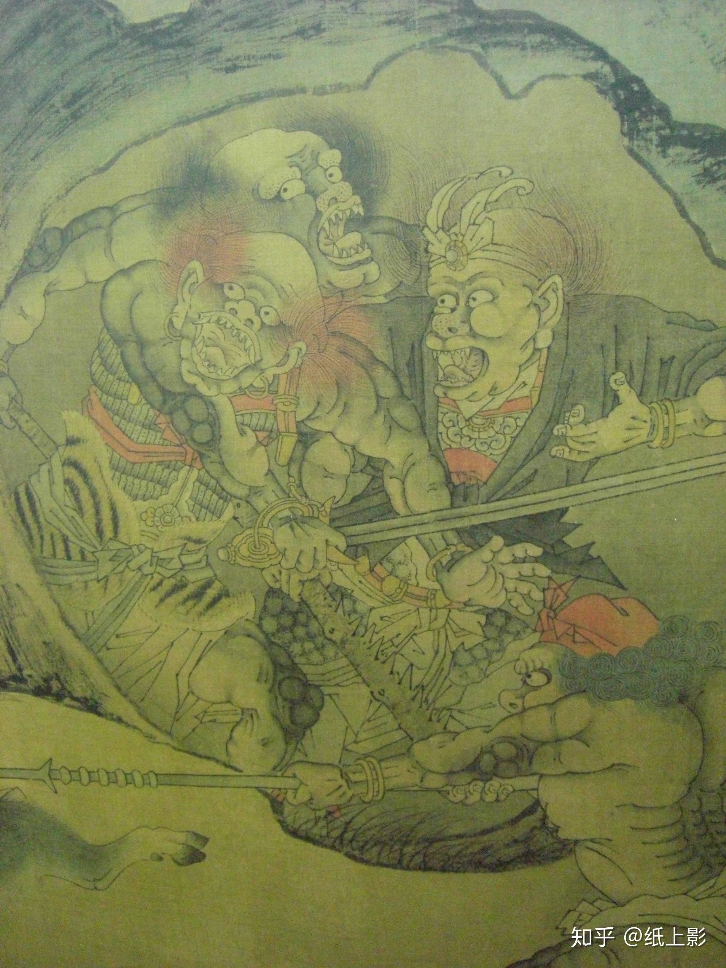 佚名搜山图高清鉴赏