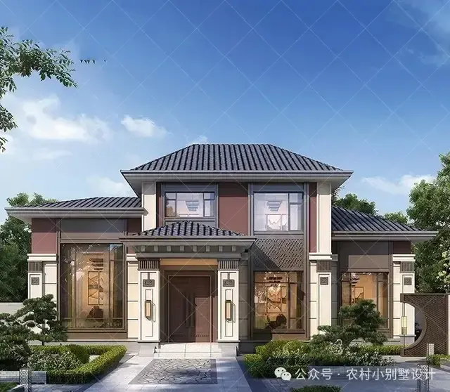 度假父母养老天堂!38套一层新中式农村自建房别墅,一层新中式 - 知乎