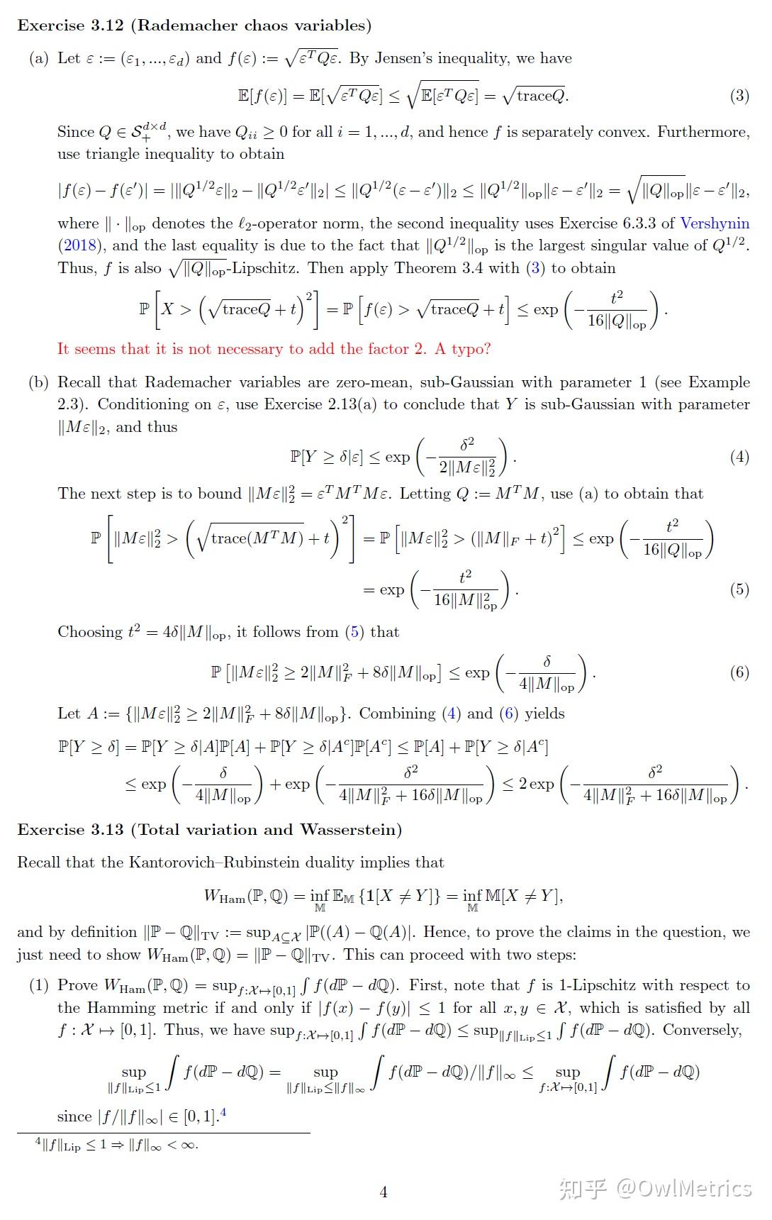Wainwright高维统计学Chapter 3 [Mindmap+Solutions] 知乎