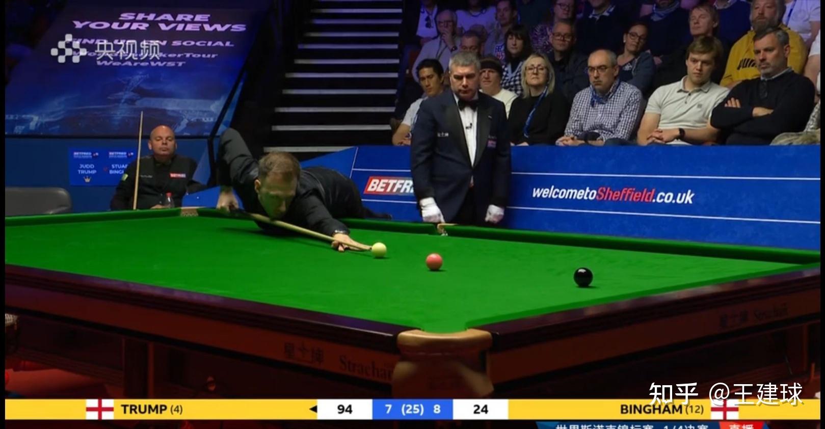 颜丙涛无缘四强2022年斯诺克世锦赛四强产生克鲁斯堡由七五三杰统治