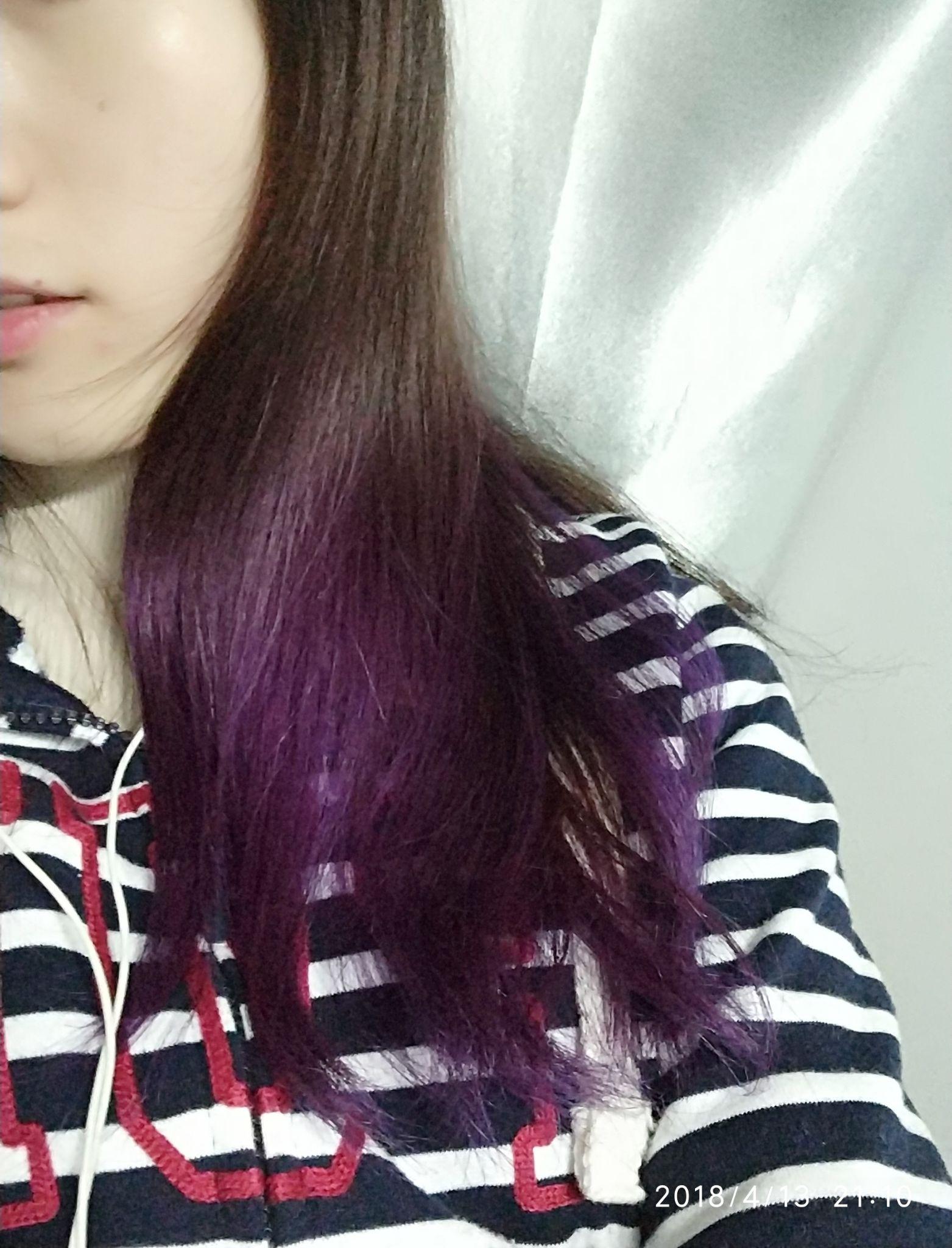 对子一个19岁女生来说头发做过几次(拉过四次