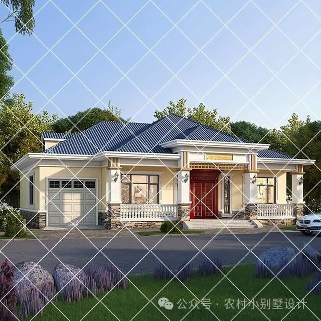 33套农村一层自建房设计图,经典户型不过时，乡村自建房设计别墅 - 知乎