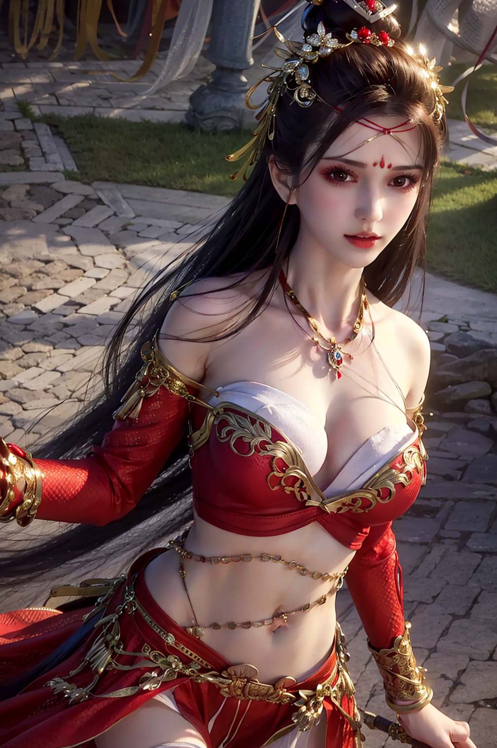 画江湖之不良人女帝ai图集绘画动漫二次元手机电脑高清壁纸