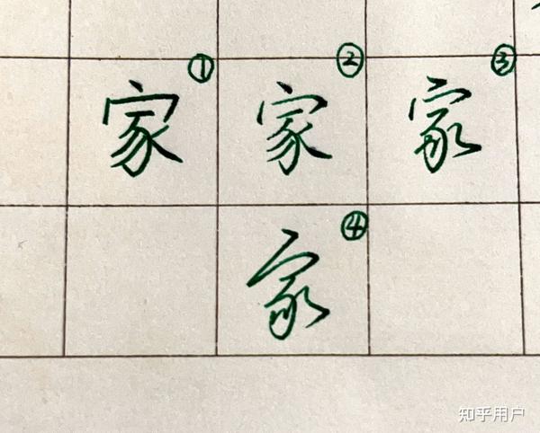 练字新手应该按什么顺序练习?(行楷) - 知乎