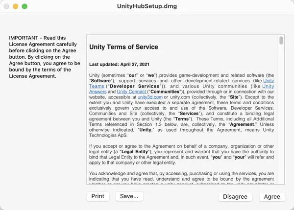 1 unityhub 