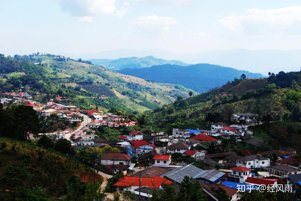 美斯乐泰国北部的中国村