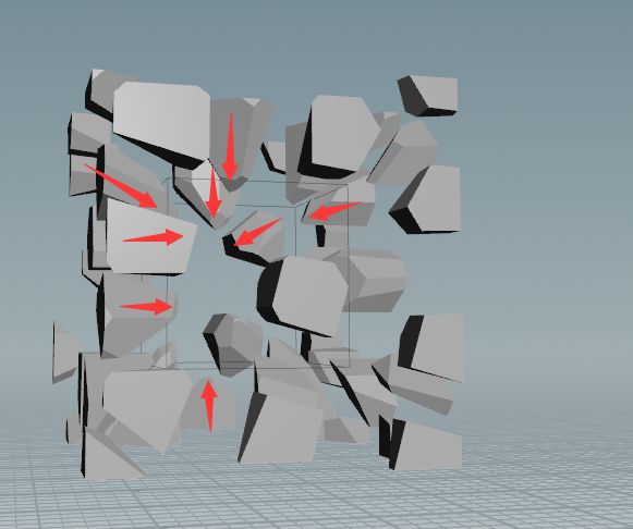 houdini剛體破碎1模型切割