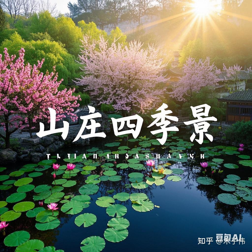山庄四季景