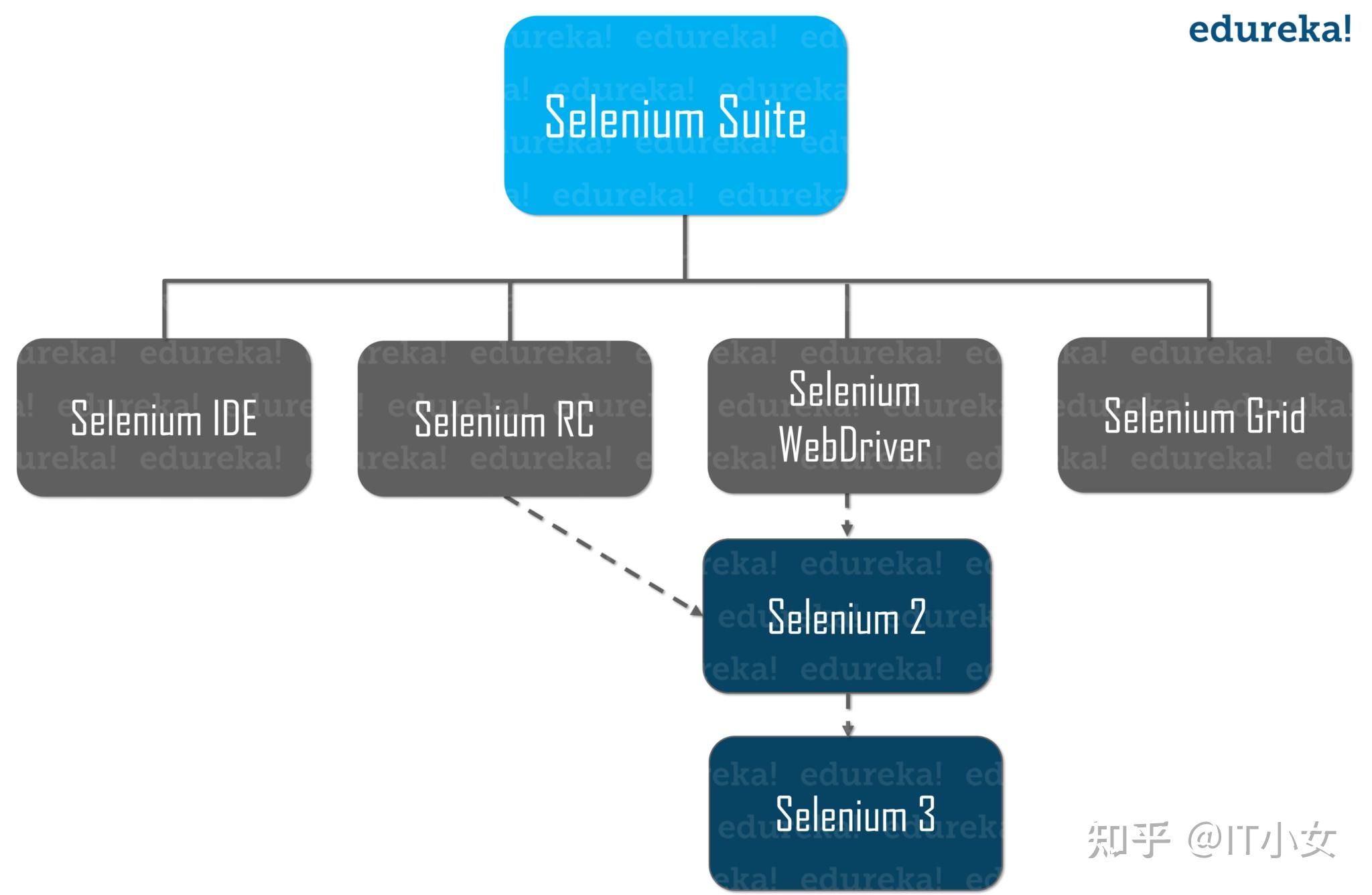 seleniumsuite的各个组件有哪些
