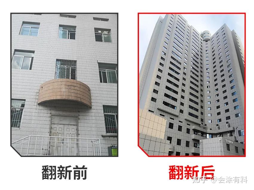 精品案例│旧瓷砖外墙超耐污免敲砖工艺详解，既有建筑这样翻新更高效！ - 知乎