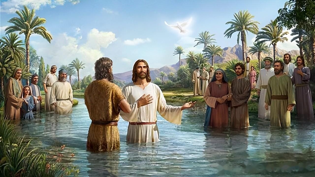 那时候,在约旦河畔有一个名叫施洗约翰(或称施洗者约翰)的先知,在呼吁