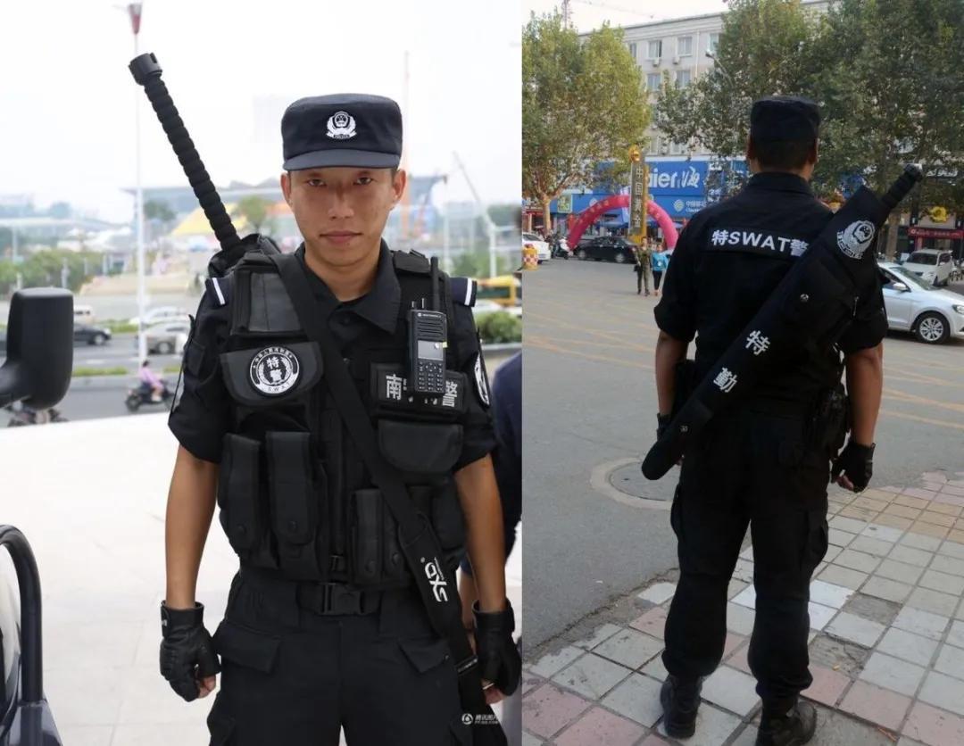 近日春运巡逻现场,武警战士背的“大宝剑”里面是什么? - 知乎