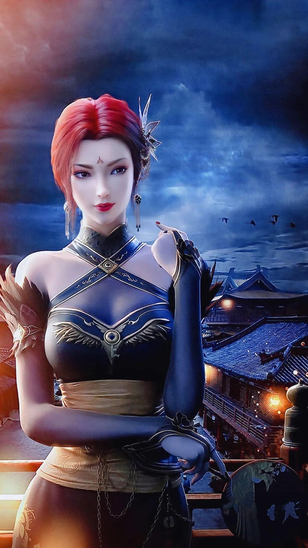 国漫女神高清手机壁纸合集,看看有没有你喜欢的