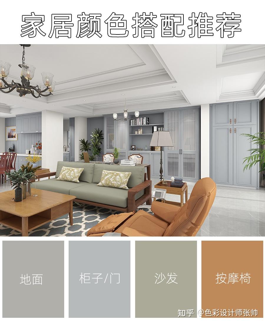 家居色彩:全屋配色方案,快速搞定装修配色 - 知乎