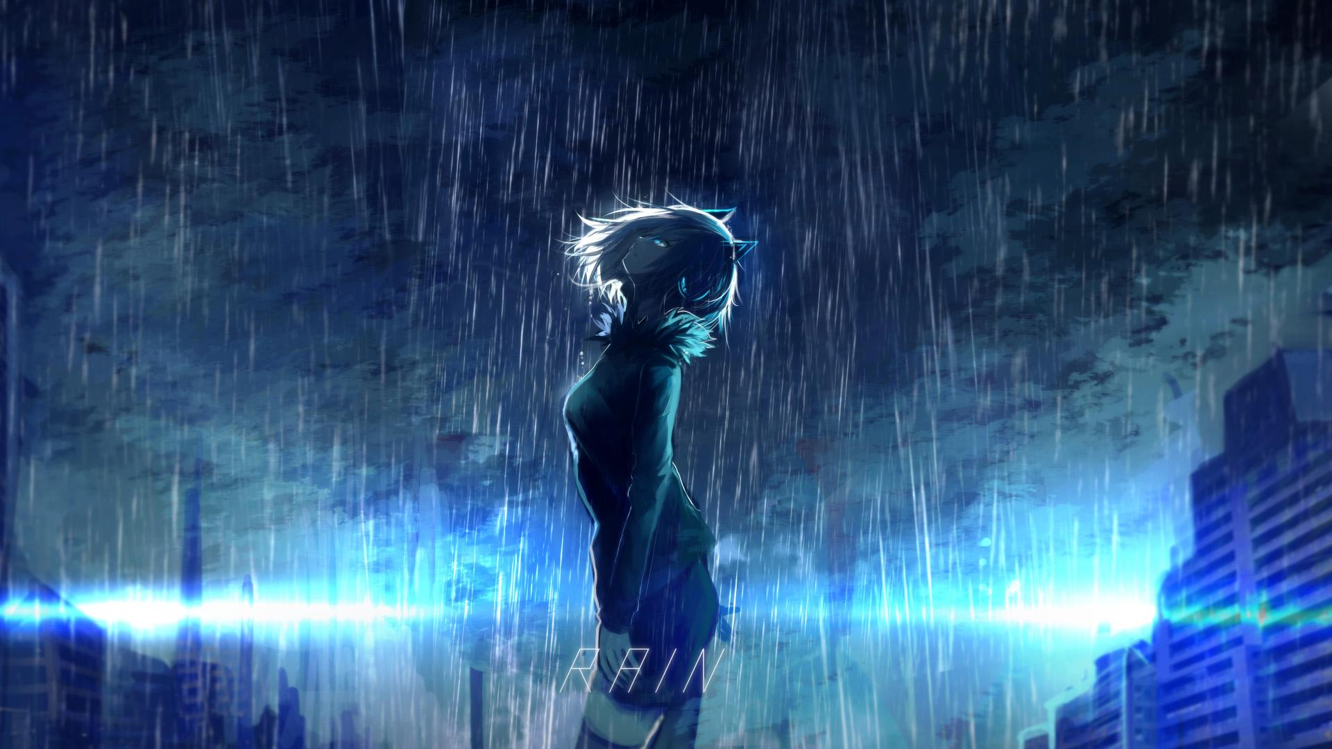 Rainy Day Anime Wallpapers - Top Free Rainy Day Anime Backgrounds - WallpaperAccess