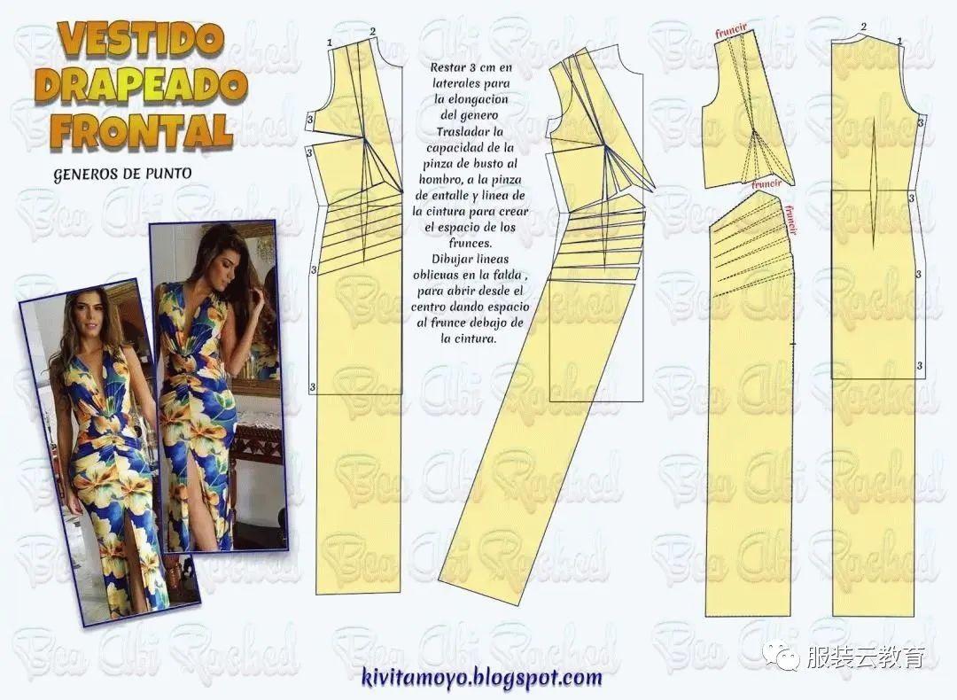 版型 | 27款扭结款时装的款式和纸样对照