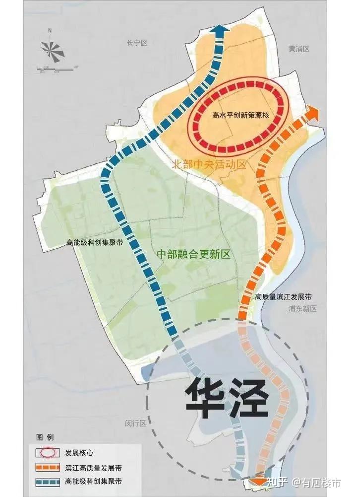 基本上没有怎么开发,使得华泾拥有最多的土地存量,并且还有沿滨江的