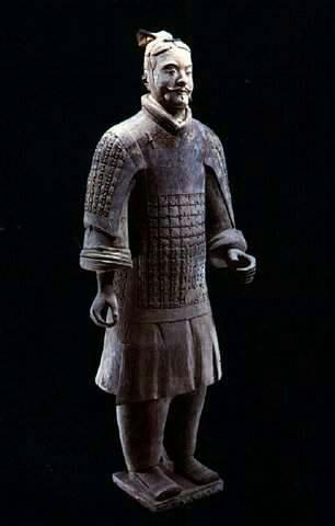 秦兵马俑铠甲分类