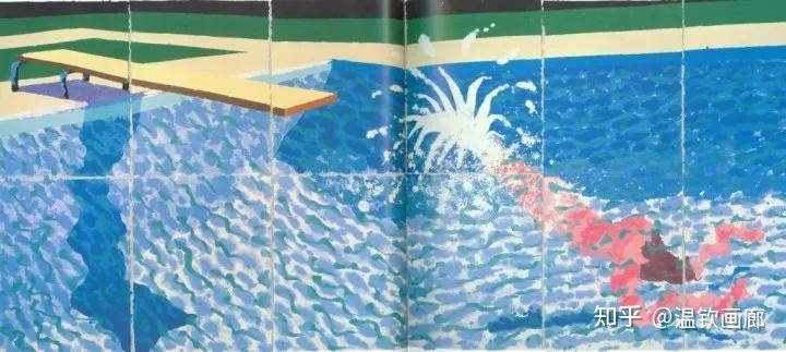 大卫·霍克尼（david Hockney）：泳池 知乎 