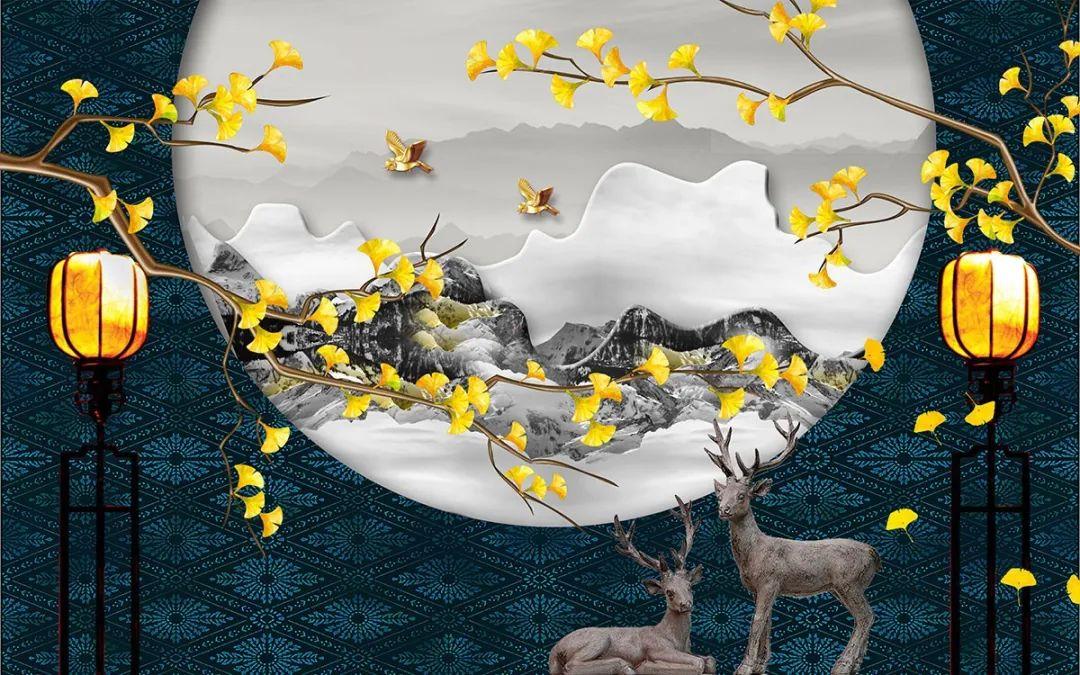 中国风3d你见过吗30款古典中国风3d背景素材设计美爆