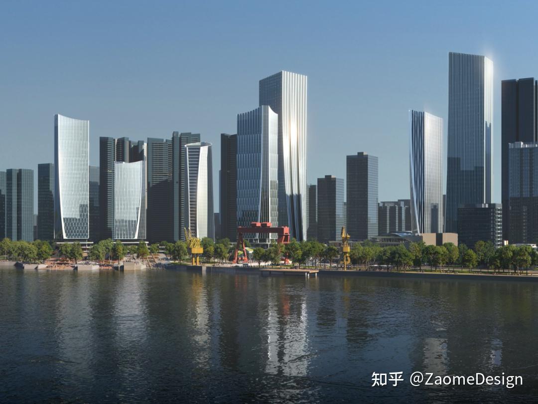 Aedas新作 | 广州滨江天地城市设计:珠江岸线工业滨水复兴 - 知乎