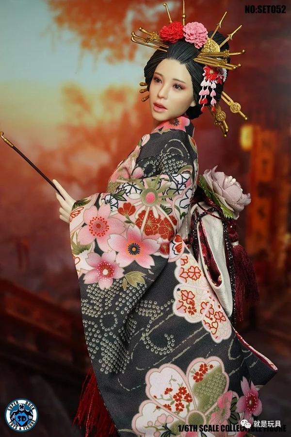 Super Duck和风 花魁 日本风俗届明星居然出12寸套装了 知乎