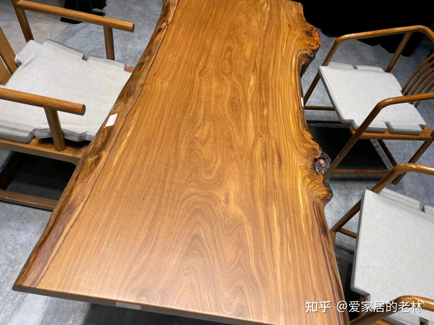 非洲柚木实木大板桌怎么样?非洲柚木和缅甸柚木有区别? - 知乎