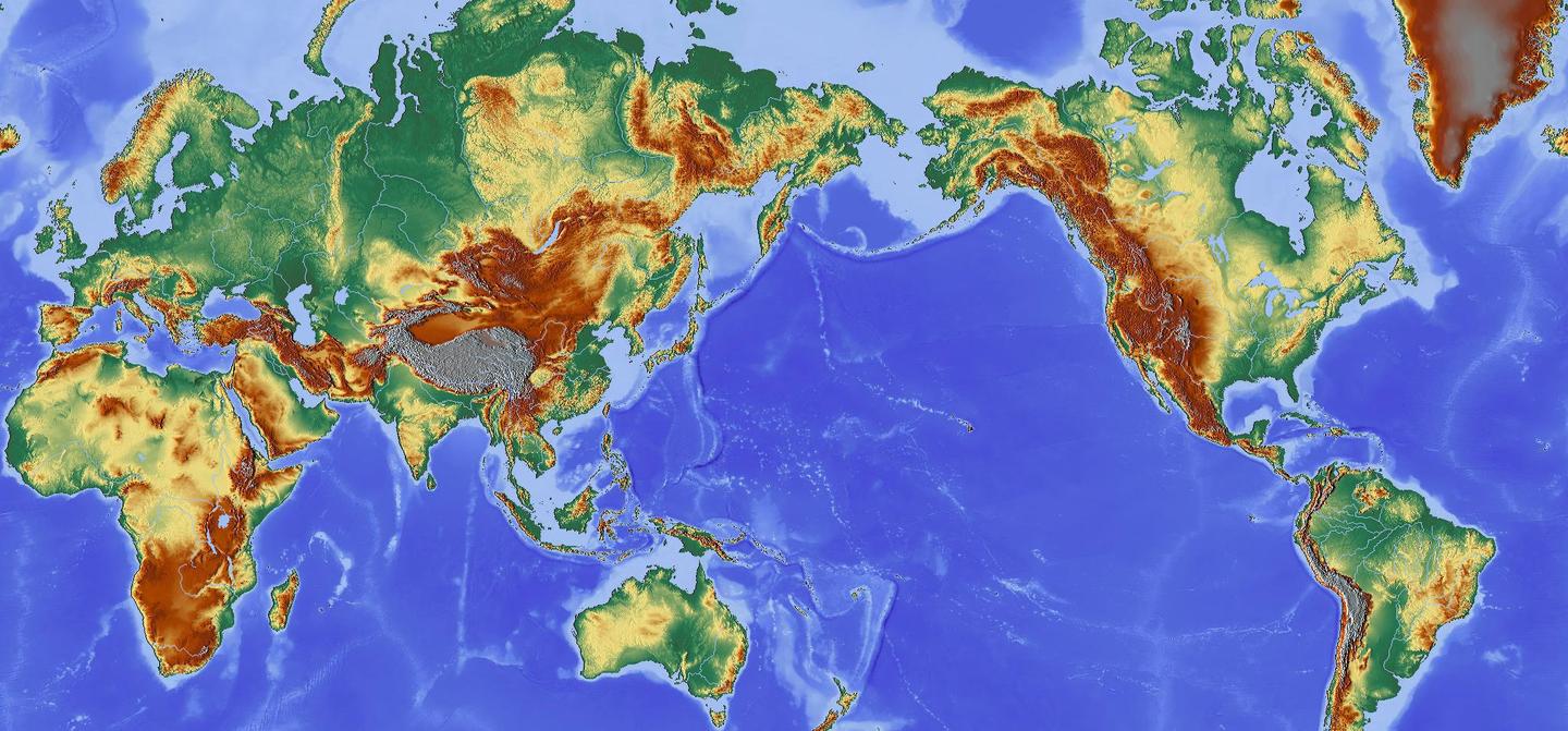 世界基础地理高清地图 知乎 世界基础地理高清地图 知乎