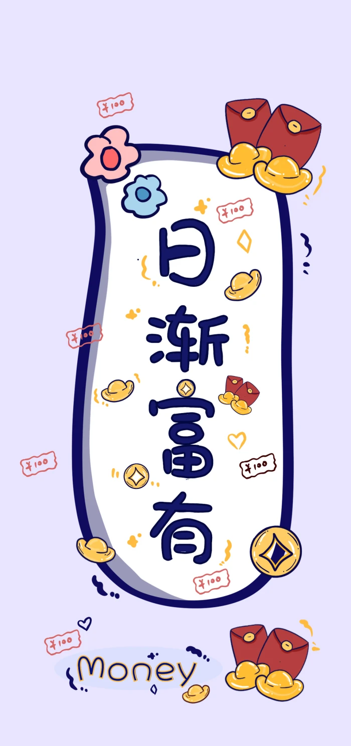 壁纸头像好运连连加油努力