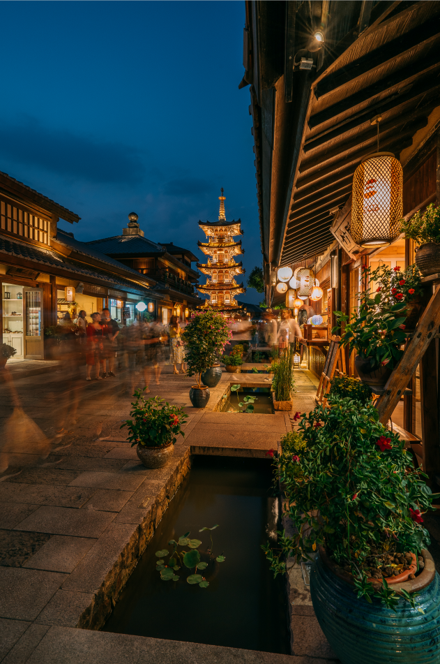 江浙沪自驾25h堪称禅意小京都这座古风小城的樱花海已经绝美盛放