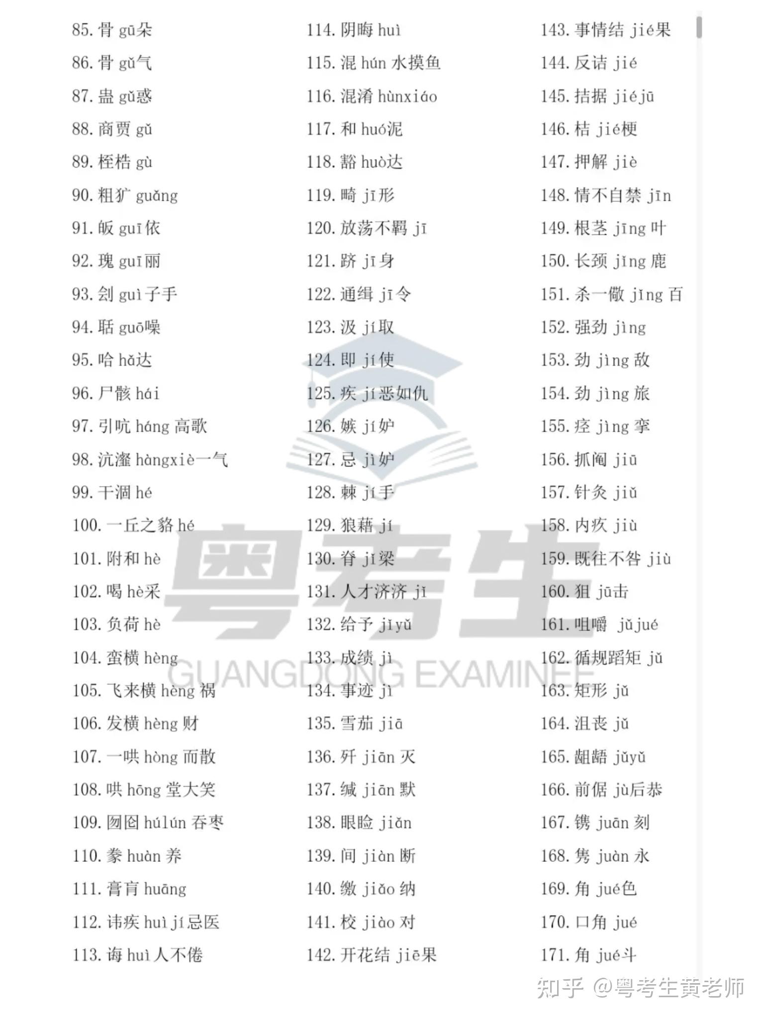 中职升学|语文必背字音字形总结 - 知乎