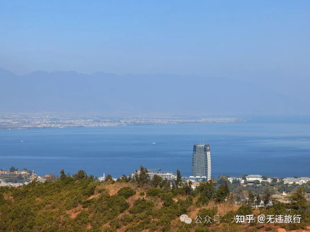 大理云想山远观苍山洱海玩路极遛娃好地方附美图