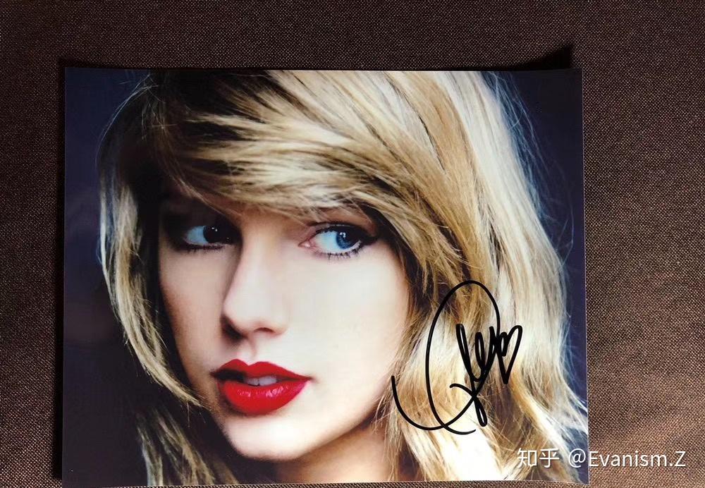 泰勒斯威夫特亲签
