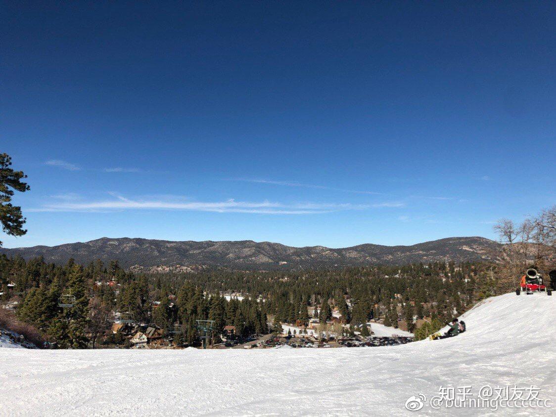 美国加州大熊湖滑雪小记