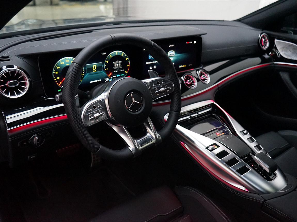 细节彰显能力奔驰amggt50交付湖南客户