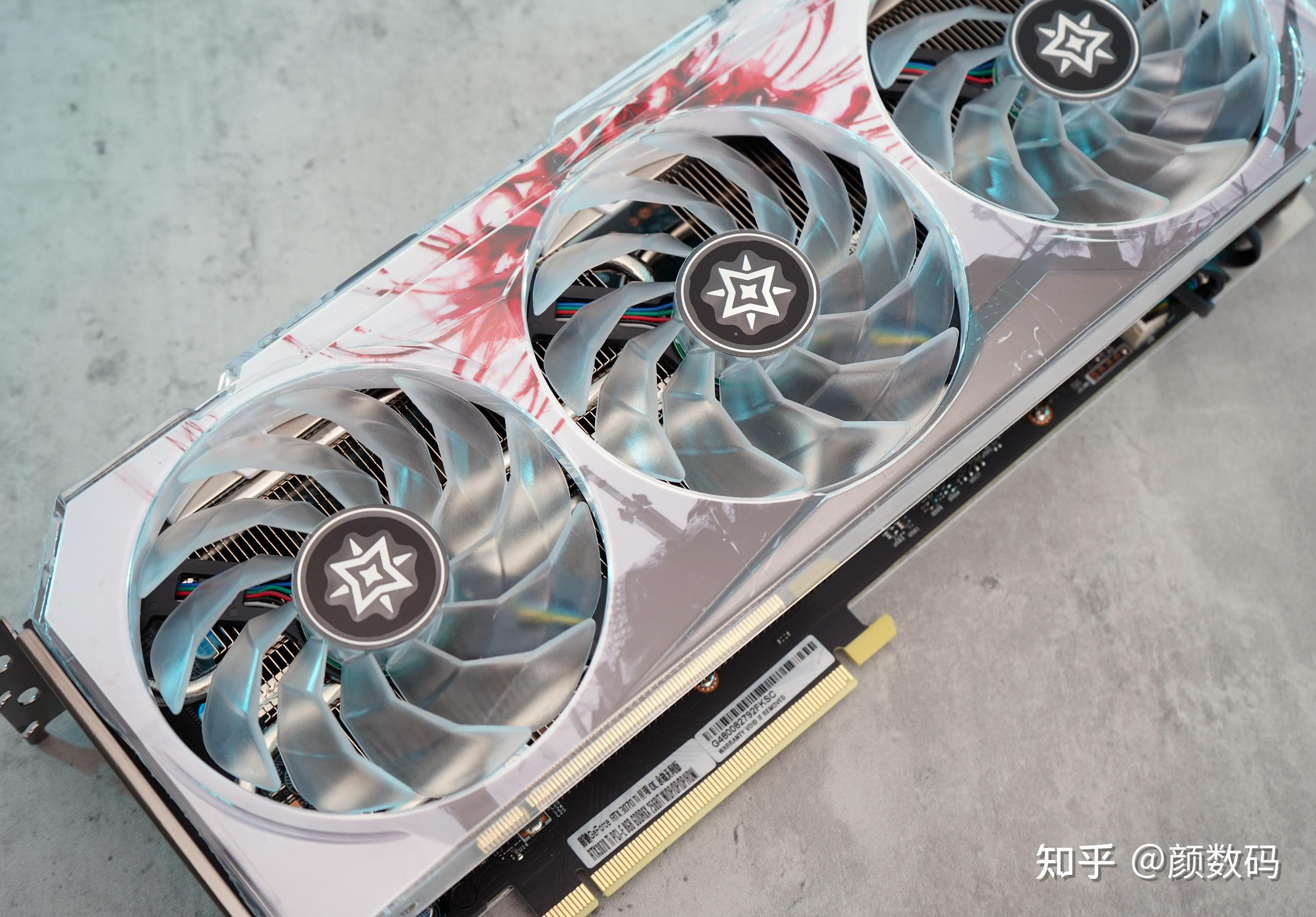 影驰rtx 3070 ti星曜oc《永劫无间》定制款显卡评测:可颜可甜!