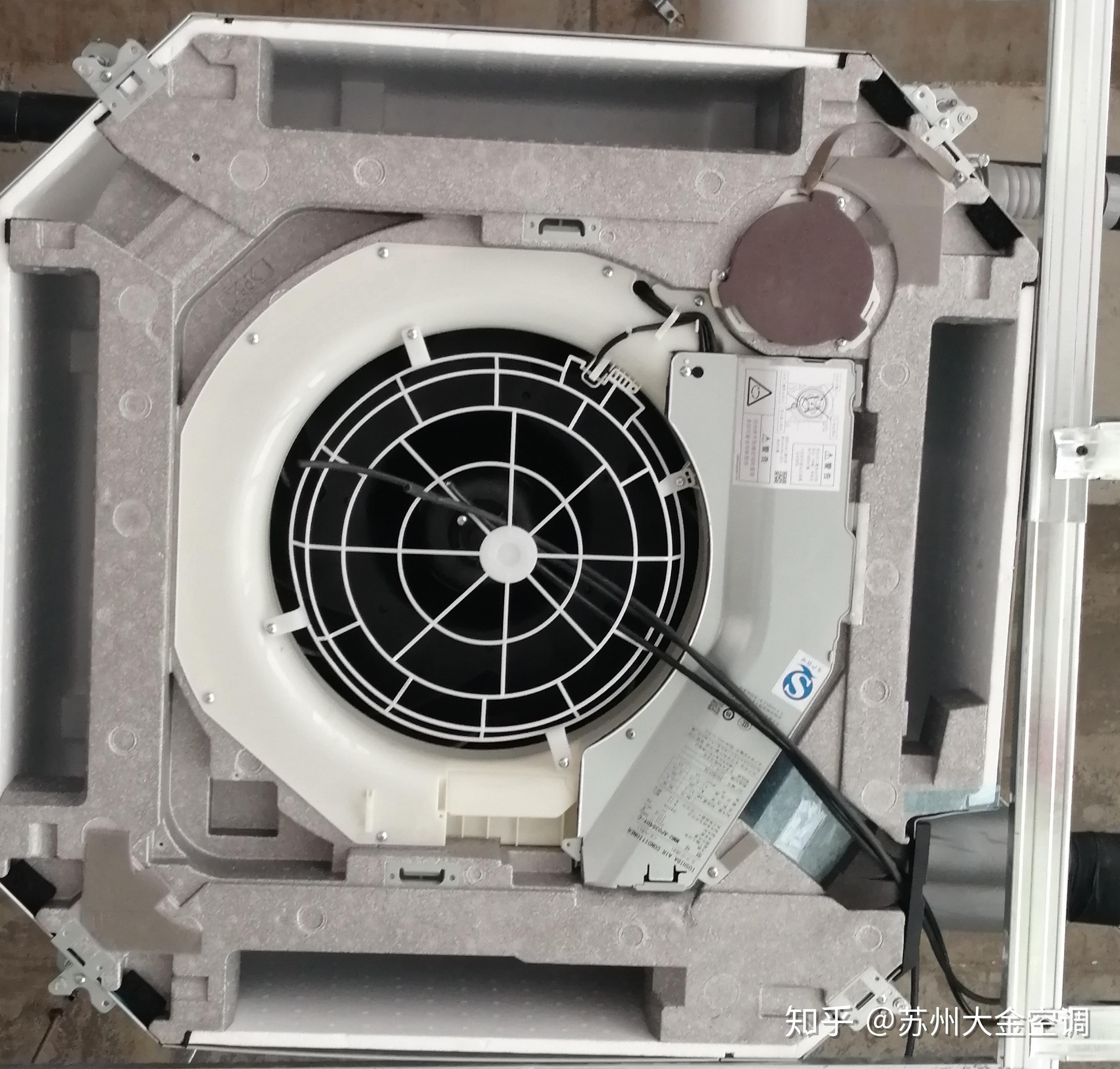 苏州东芝空调东芝四面出风天花机吸顶机苏州吴中儿童之家案例