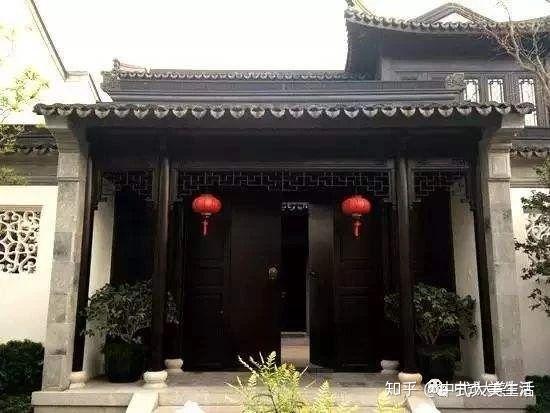 中式大美 | 宅院大门,开几扇为好? - 知乎