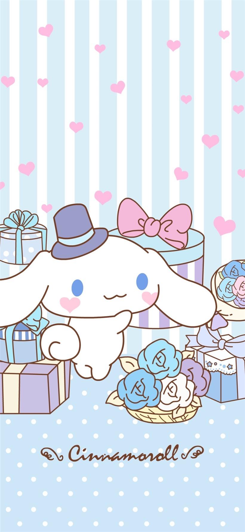 手机壁纸丨三丽鸥玉桂狗高清无水印卡通动漫可爱