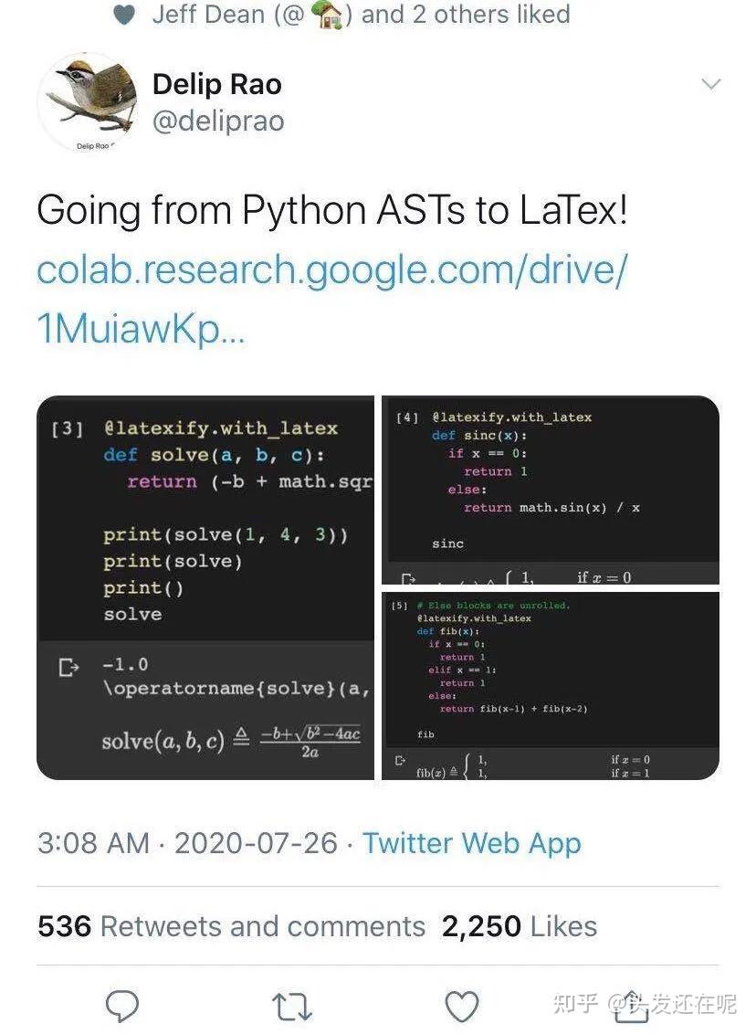 牛逼!Python编辑公式竟可以如此简单 - 知乎