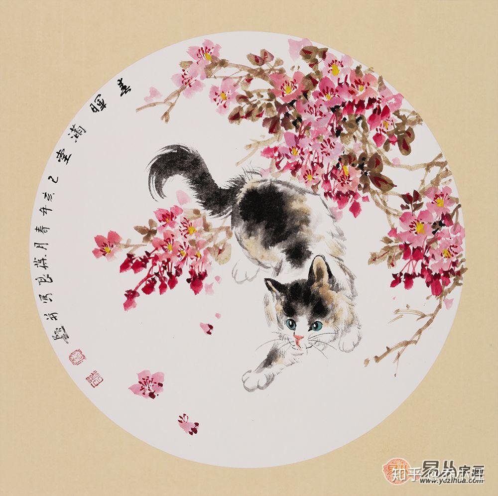 国画猫挂在家里怎么样 当代画家谁画的猫好