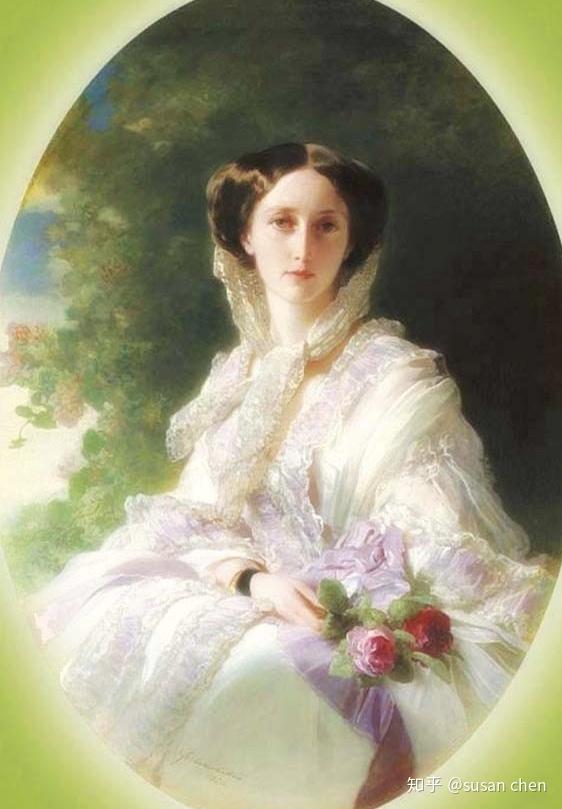 百花不沾身，芳馨已入心——最美肖像画家温特哈尔特