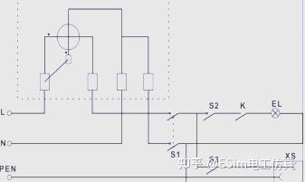 K2-5 单控灯加插座原理图