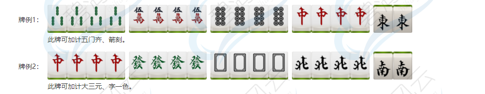 雀神必备宝典_麻将牌型番数图解(2018/06/27)_碧海风云 - 知乎