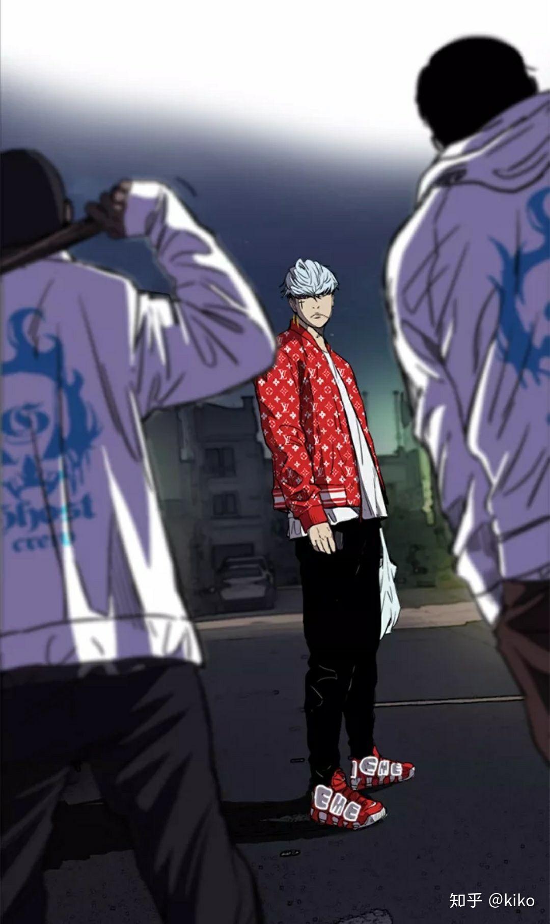 不知道有没有喜欢看咚漫里的冲锋衣截了几张里面的疯狂安利冲锋衣