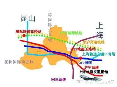 昆山312国道全程线路图图片