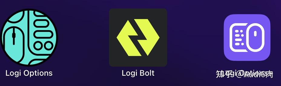 这就是罗技键鼠软件大家庭本来,此处就结束了,用1个logi blot 接收器